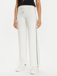 Liu Jo Sport Spodnie materiałowe TF4315 MS63L Biały Regular Fit. Białe spodnie materiałowe damskie Liu Jo Sport, bez wzorów, z materiału, sportowe. Za 419.99 zł.