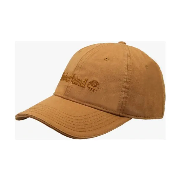 Timberland Czapka Cotton Canvas Cap , brązowy, rozmiar ONE SIZE. Brązowe czapki męskie Timberland, bez wzorów, z bawełny, klasyczne. W wyprzedaży za 127.99 zł.