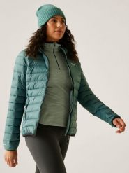 Regatta Kurtka pikowana "Marizion" w kolorze zielonym rozmiar: 34. Zielone kurtki damskie Regatta, bez wzorów, bez kaptura. Za 174.84 zł.