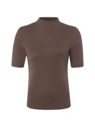 Brookshire Koszulka Kobiety Bawełna brązowy, M. Brązowe t-shirty damskie brookshire, m, bez wzorów, z bawełny, bez kołnierzyka. Za 99.95 zł.