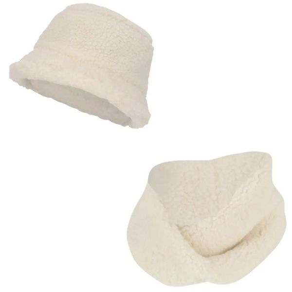 Szalik i czapka dla dziewczynki Teddy Wool Offwhite 2-4 lata Jeden rozmiar. Białe szaliki dziecięce Sarlini, z materiału, bez ramiączek. Za 159.55 zł.