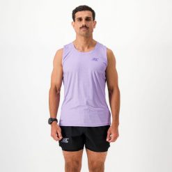 Koszulka Biegowa Trailowa Męska Aero Top. Niebieskie t-shirty sportowe męskie BODYCROSS, na lato, m, z poliesteru, bez ramiączek, do biegania. Za 169.99 zł.