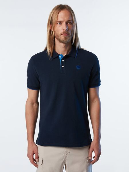North Sails Koszulka polo w kolorze granatowym rozmiar: XXL. Niebieskie koszulki polo męskie North Sails, xxl, bez wzorów, z bawełny, bez ramiączek. Za 141.85 zł.