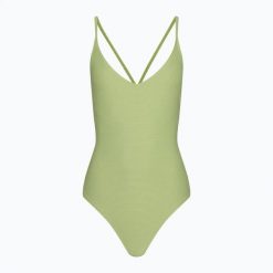Strój kąpielowy jednoczęściowy damski Billabong Tanlines Sage. Zielone stroje jednoczęściowe damskie Billabong, l, bez wzorów. Za 189.99 zł.