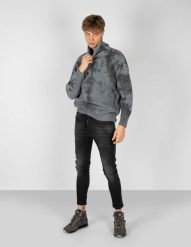 Takeshy Kurosawa Sweter "Dolcevita" | 83062 | Dolcevita Sfumata | Mężczyzna | Szary. Szare swetry męskie Takeshy Kurosawa, m, bez wzorów, z dzianiny, bez kołnierzyka. W wyprzedaży za 369.00 zł.