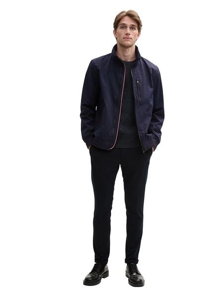Tom Tailor Kurtka softshellowa w kolorze granatowym rozmiar: M. Niebieskie kurtki outdoor męskie Tom Tailor, m, bez wzorów, bez kaptura. Za 157.35 zł.