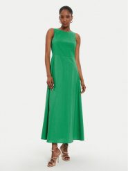 ViCOLO Sukienka letnia Abito TB2904 Zielony Regular Fit. Zielone sukienki damskie ViCOLO, na lato, s, bez wzorów, z bawełny, bez kołnierzyka, bez ramiączek. Za 209.99 zł.