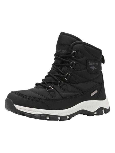 Kangaroos Botki zimowe "K-FW Bonnie RTX" w kolorze czarnym rozmiar: 39. Czarne botki damskie Kangaroos, na zimę, bez obcasa, bez zapięcia. Za 187.07 zł.