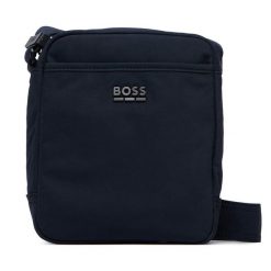Saszetka BOSS. Niebieskie saszetki męskie Boss. Za 449.99 zł.