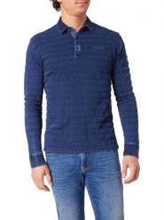 Pioneer Koszulka polo w kolorze niebieskim rozmiar: XL. Niebieskie koszulki polo męskie Pioneer, xl, bez wzorów, z bawełny, bez ramiączek. Za 129.95 zł.