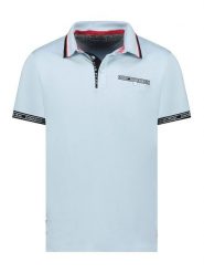Canadian Peak Koszulka polo "Klarkeak" w kolorze błękitnym rozmiar: M. Niebieskie koszulki polo męskie Canadian Peak, m, bez wzorów, z bawełny, bez ramiączek. Za 83.62 zł.