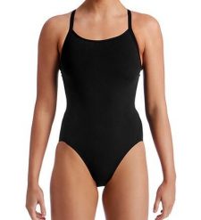 Funkita STILL BLACK Diamond Back - damski kostium do pływania. Czarne stroje jednoczęściowe damskie FUNKITA, s, bez wzorów. Za 199.00 zł.