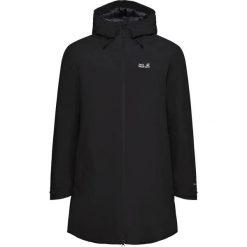 Kurtka przeciwdeszczowa damska Jack Wolfskin Heidelstein 2 Ins. Czarne kurtki damskie Jack Wolfskin, m, bez kaptura. Za 987.45 zł.