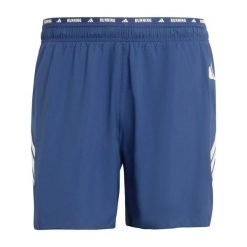 Szorty adidas Formotion Iconic. Niebieskie szorty męskie Adidas, z materiału, bez kołnierzyka. Za 195.50 zł.