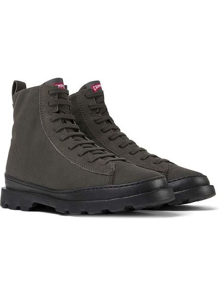 Camper Botki w kolorze antracytowym rozmiar: 36. Czarne botki damskie Camper, bez obcasa, bez zapięcia. Za 406.95 zł.