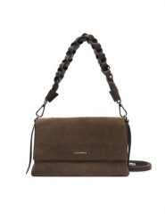 Coccinelle Torebka P6P Boheme Suede Bimaterial E1 P6P 12 01 01 Khaki. Brązowe torebki klasyczne damskie Coccinelle, bez wzorów, ze skóry, bez dodatków. Za 1,699.00 zł.