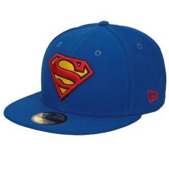 Czapka z daszkiem męska New Era Character Bas Superman Basic Cap. Niebieskie czapki męskie New Era, bez wzorów, z materiału, sportowe. Za 129.99 zł.