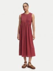 Weekend Max Mara Sukienka codzienna Ricordo 2615621022 Bordowy Regular Fit. Czerwone sukienki damskie Weekend Max Mara, na co dzień, xs, bez wzorów, z bawełny, bez kołnierzyka, bez ramiączek, proste. Za 949.99 zł.