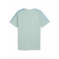 Męska koszulka Olympique Marsylia KING PUMA Modern Mint Luminous Blue Green. Niebieskie t-shirty sportowe męskie Puma, m, bez ramiączek, do piłki nożnej. Za 179.00 zł.