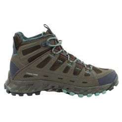 Damskie Buty Turystyczne GORETEX Mid Cut. Zielone obuwie trekkingowe damskie Aku. Za 660.99 zł.