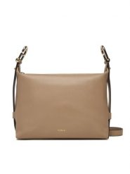 Furla Torebka WB01866-BX2045-1257S-1-007-20-CN Beżowy. Brązowe listonoszki damskie Furla, bez wzorów, ze skóry, bez dodatków. Za 1,769.00 zł.