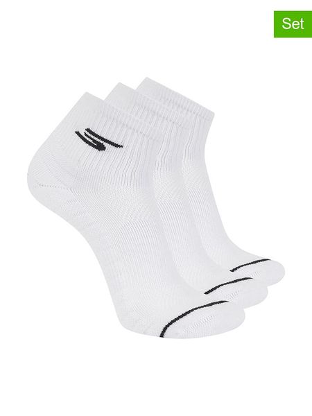 Skechers Skarpety (6 par) w kolorze białym rozmiar: 43-46. Białe skarpetki męskie Skechers, bez wzorów, ze splotem. Za 52.30 zł.