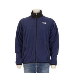 Second life - Kurtka polarowa damska vintage Y2K - Stan bardzo dobry. Niebieskie kurtki damskie The North Face, l, bez wzorów, z materiału, bez kaptura. Za 153.32 zł.