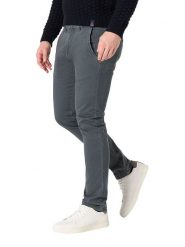 Timezone Spodnie chino "Janno" - Slim fit - w kolorze szarym rozmiar: W34/L34. Szare spodnie materiałowe męskie Timezone, bez wzorów. Za 131.74 zł.