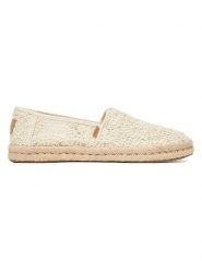 TOMS Espadryle w kolorze kremowym rozmiar: 36. Brązowe espadryle damskie Toms, bez wzorów, bez obcasa. Za 124.11 zł.
