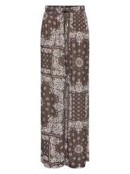 ONLY Spodnie w kolorze brązowym rozmiar: XL/L32. Brązowe spodnie materiałowe damskie Only, bez wzorów, z materiału. Za 129.95 zł.