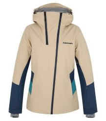 Kurtka narciarska damska Hannah Naomi 10000 mm. Brązowe kurtki damskie Hannah, m, bez wzorów, z elastanu, z kapturem, narciarskie. Za 582.00 zł.