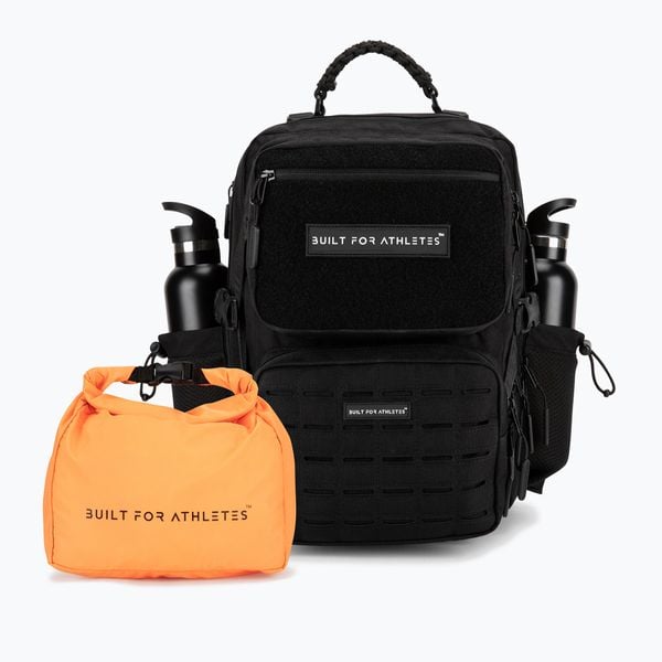 Plecak treningowy Built For Athletes BFA Pro Series. Czarne plecaki damskie BUILT FOR ATHLETES, bez wzorów. Za 979.99 zł.