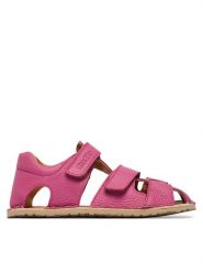 Froddo Sandały Barefoot Flexy Avi G3150263-7 D Różowy. Czerwone sandały dziewczęce Froddo, ze skóry, bez zapięcia. Za 359.99 zł.