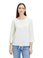 CARTOON Bluza w kolorze białym rozmiar: 36. Białe bluzy bez kaptura damskie Cartoon. Za 104.99 zł.