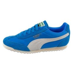 Buty Puma Arizona Nylon 398682 01 niebieskie. Niebieskie buty sportowe na co dzień damskie bez wzorów, z nylonu. Za 347.21 zł.