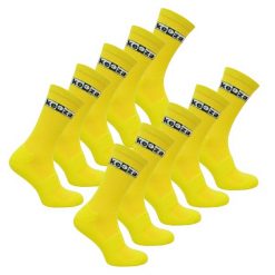 Skarpety sportowe Keeza 10 par. Żółte skarpetki damskie KEEZA, bez wzorów. Za 138.00 zł.