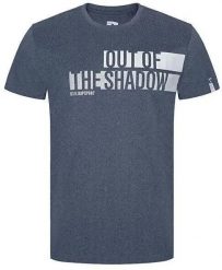 Męski T-shirt Loap Bobby Blue. Niebieskie t-shirty męskie ÀLG, na lato, l, bez wzorów, z bawełny, bez kołnierzyka. Za 122.99 zł.