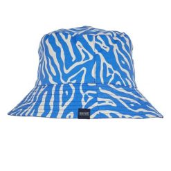 Kobiety / Panie Abstrakcyjny Kwiatowy Dwustronny Kubełkowy Kapelusz. Niebieskie kapelusze damskie Regatta, bez wzorów. Za 41.99 zł.