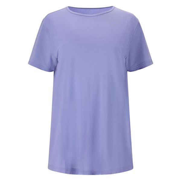 Koszulka funkcyjna LIZZY. Fioletowe bluzki sportowe damskie Endurance, bez kołnierzyka, bez ramiączek. Za 159.50 zł.