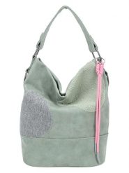 Fritzi aus Preußen Torebka "Olga" w kolorze zielono-szarym - 27 x 37 x 17 cm rozmiar: onesize. Zielone torebki klasyczne damskie Fritzi aus Preußen, bez wzorów, z materiału, bez dodatków. Za 191.42 zł.