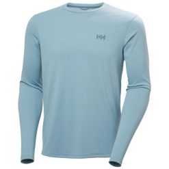 Koszulka termoaktywna Helly Hansen Lifa Active Solen. Niebieskie t-shirty sportowe męskie Helly Hansen, m, bez ramiączek. Za 360.00 zł.
