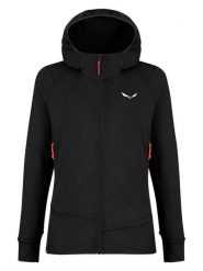 Salewa Kurtka polarowa "Puez" w kolorze czarnym rozmiar: 38. Czarne kurtki damskie Salewa, bez wzorów, z materiału, bez kaptura. Za 255.34 zł.