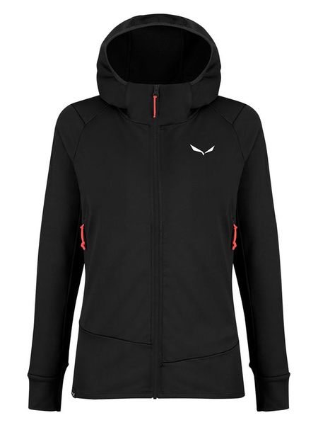 Salewa Kurtka polarowa "Puez" w kolorze czarnym rozmiar: 40. Czarne kurtki damskie Salewa, bez wzorów, z materiału, bez kaptura. Za 272.95 zł.