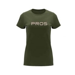 Koszulka damska t-shirt PROS. Zielone t-shirty damskie Pros, m, bez wzorów, z bawełny, bez kołnierzyka. Za 129.00 zł.