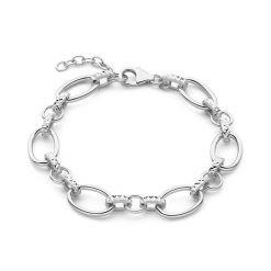 Parte Di Me Bransoletka Parte Di Me Bibbiena Poppi Clara - 925 sterling silver Bransoletki 1 ct Damski. Szare bransoletki damskie Parte Di Me. Za 313.99 zł.