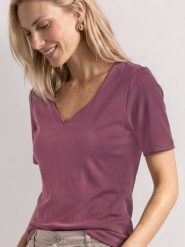 Street One Koszulka Kobiety Bawełna różowy, 38. Czerwone t-shirty damskie Street One, bez wzorów, z bawełny, bez kołnierzyka. Za 129.95 zł.