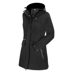Kurtka grzewcza damska ELT Comfort Heat. Czarne kurtki damskie ELT, l, bez wzorów, z elastanu, bez kaptura. Za 853.50 zł.