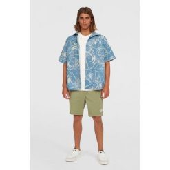 Szorty O'Neill O'riginals Walk. Zielone szorty męskie O'neill, bez kołnierzyka. W wyprzedaży za 203.50 zł.