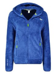 Geographical Norway Kurtka polarowa "Upalood" w kolorze niebieskim rozmiar: M. Niebieskie kurtki damskie Geographical Norway, m, bez wzorów, z polaru, bez kaptura. Za 83.03 zł.