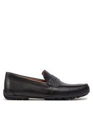 Geox Mokasyny U Kosmopolis + Grip U35CFB 00034 C9997 Czarny. Czarne mokasyny męskie Geox, ze skóry. Za 379.99 zł.